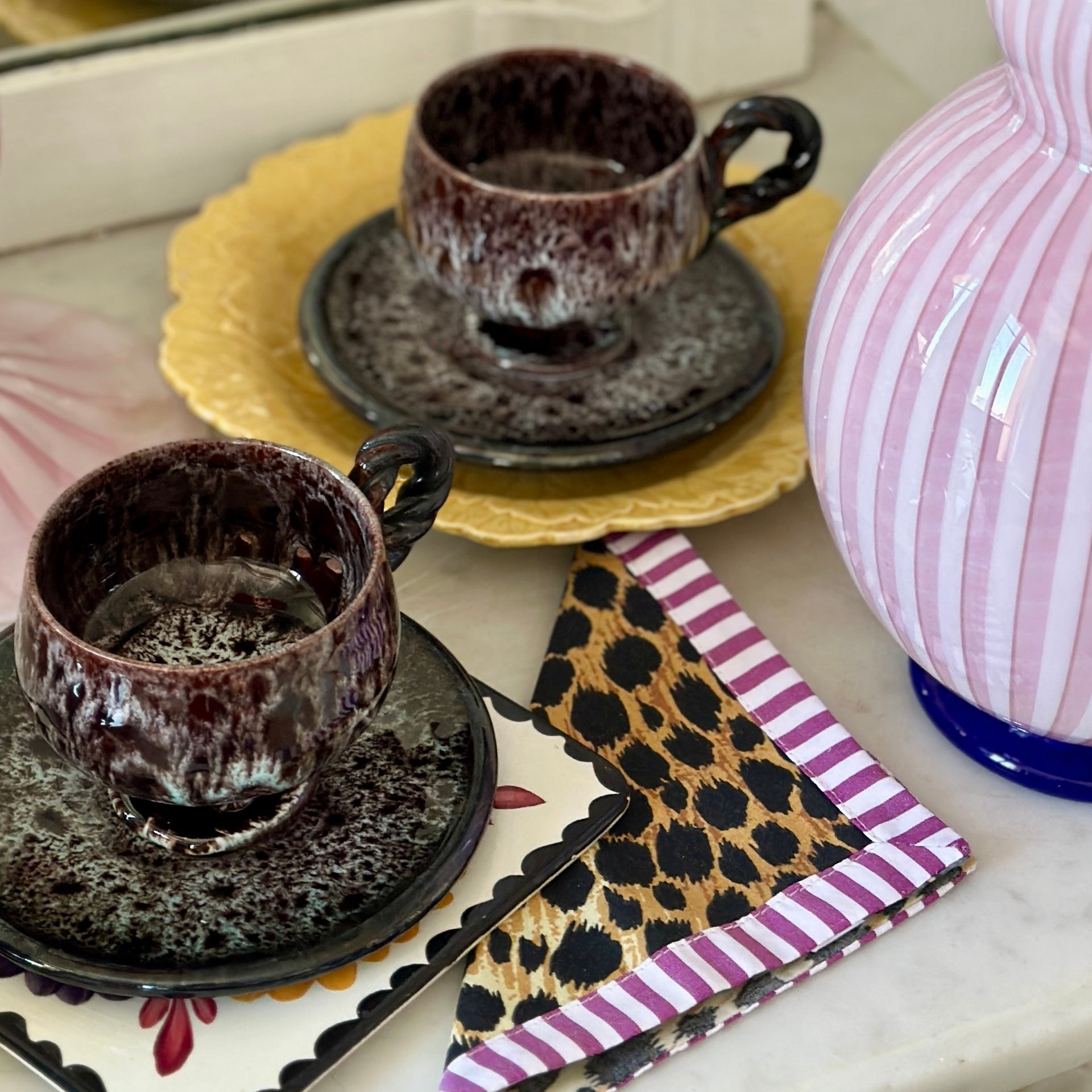 Leopard COCKTAIL napkins